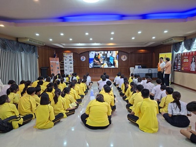 คอ.ออกแนะแนวประชาสัมพันธ์การศึกษาต่อ ประจำปีการศึกษา 2569 โรงเรียนศรีประจันต์ เมธีประมุข