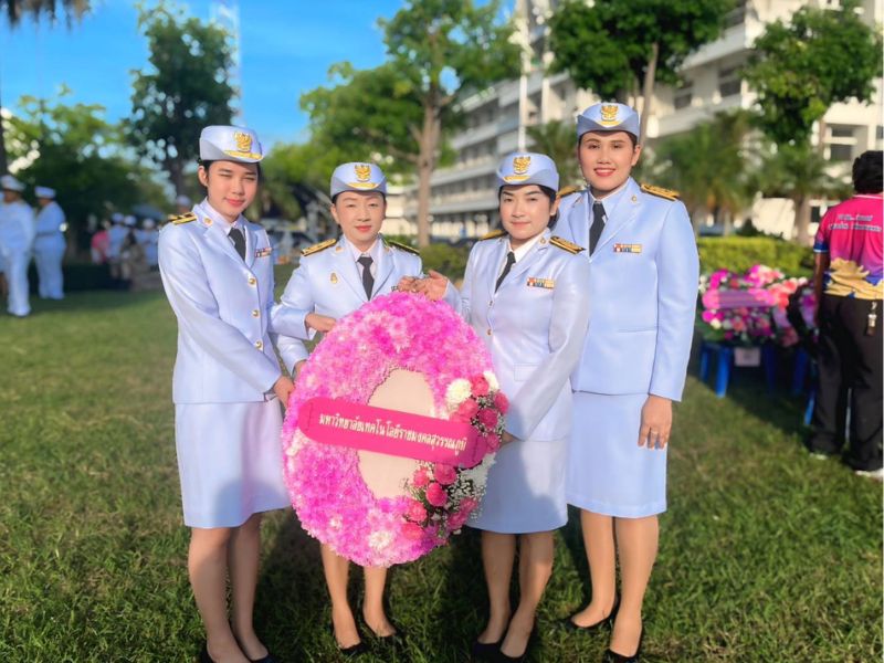 ตัวแทนบุคลากร คณะครุศาสตร์อุตสาหกรรม เข้าร่วมกิจกรรมเนื่องในวันปิยมหาราช