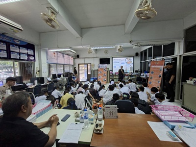 บุคลากร คอ. ออกแนะแนวการศึกษาต่อ ประจำปีการศึกษา 2569 โรงเรียนกรรณสูตศึกษาลัย