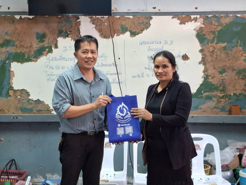 บุคลากร คอ.ออกแนะแนวการศึกษาต่อ ประจำปีการศึกษา 2569 โรงเรียนทุ่งแฝกพิทยาคม อำเภอสามชุก จังหวัดสุพรรณบุรี