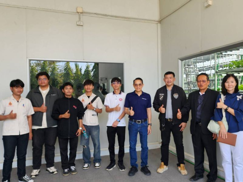 บุคลากร พร้อมนักศึกษา คอ. เสริมทักษะเพื่อมาพัฒนาศักยภาพการวิจัยในภาคอุตสาหกรรม