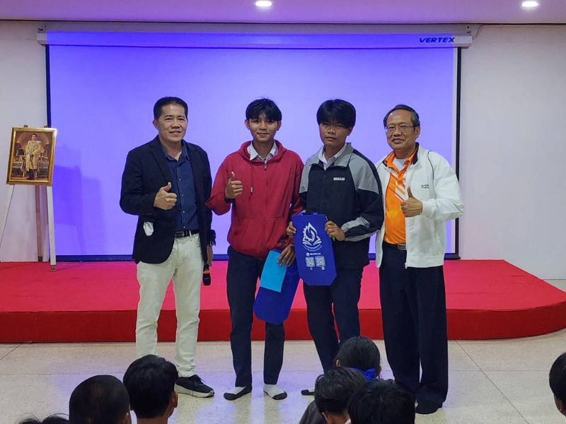 บุคลากร คอ.ออกแนะแนวการศึกษาต่อ ประจำปีการศึกษา 2569 โรงเรียนศรีสวัสดิ์พิทยาคม ตำบลท่ากระดาน อำเภอศรีสวัสดิ์ จังหวัดกาญจนบุรี