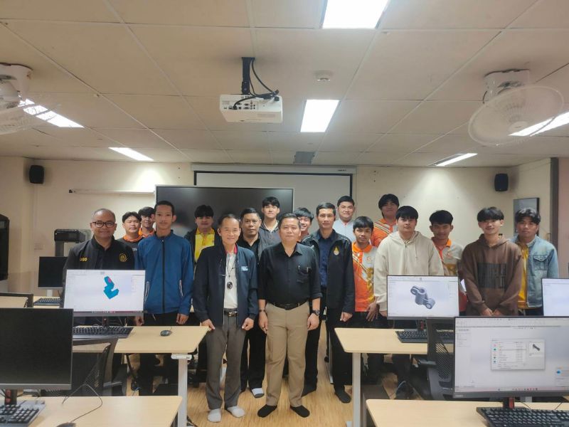 คณะครุศาสตร์อุตสาหกรรม มทร.สุวรรณภูมิ จัดโครงการทดสอบสมรรถนะทางวิชาชีพ เสริมศักยภาพนักศึกษาเทคโนโลยีอุตสาหการ