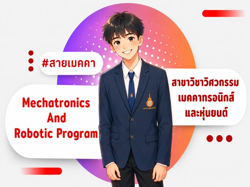 วิดีโอแนะนำสาขาวิชาวิศวกรรมเมคคาทรอนิกส์และหุ่นยนต์