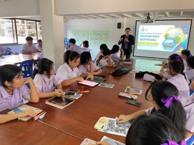 คณะครุศาสตร์อุตสาหกรรม ออกแนะแนวการศึกษาต่อ ประจำปีการศึกษา 2568 โรงเรียนสามชุกรัตนโภคาราม (3)