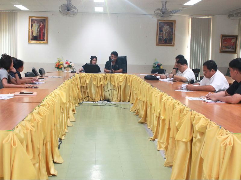 คอ. จัดประชุมกองบรรณาธิการวารสารสหวิทยาการงานวิจัยและนวัตกรรมสังคม ครั้งที่ 1/2569