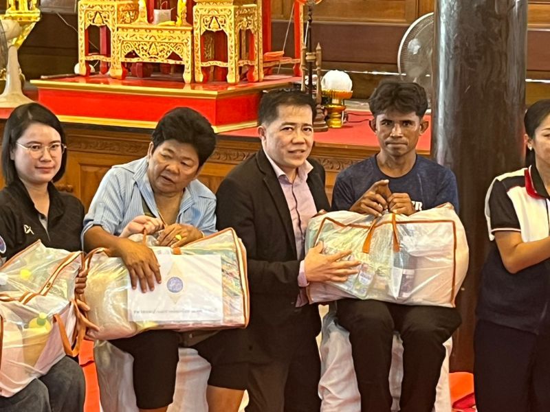 ตัวแทนผู้บริหาร คอ. เข้าร่วมโครงการ"จังหวัดสุพรรณบุรีรวมใจ บริการเคลื่อนที่ รับฟังทุกข์สุขประชาชน" ประจำปีงบประมาณ พ.ศ. 2569